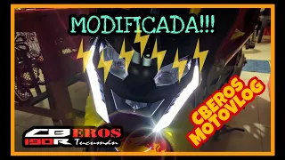 Modificación óptica CB190R 😎🤯