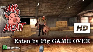 MR MEAT Full CUTSCENES | PIG EATING YOU GAME OVER | High Definition