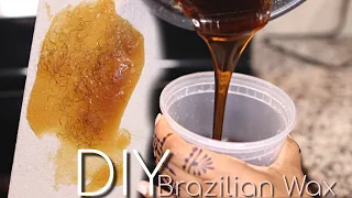 Brazilian Wax At Home | DIY SUGAR WAX | My Sugaring Routine