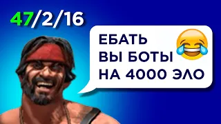 КАК УНИЗИТЬ 4000 ЭЛО на FACEIT