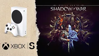 Middle Earth Shadow Of War Xbox Series S Gameplay