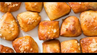 Homemade Buttery Soft Pretzel Bites