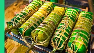 The dying art of COOKING BANH TET in Vietnam. Tet in Southern Vietnam!