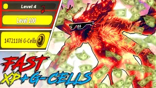 How to Farm XP and G-Cells SUPER FAST ||| Kaiju Universe