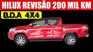 EP. 528 // Toyota HILUX Incrivelmente VERMELHA 2017 Revisão de 200 MIL  KM! Qual óleo motor HILUX