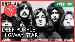 Highway Star - Deep Purple (BASS COVER With Tab & Notation)