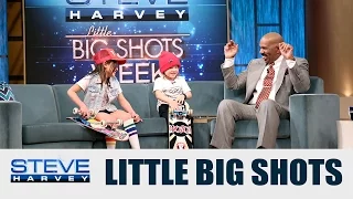 Little Big Shots: I just saw my shin bleeding || STEVE HARVEY