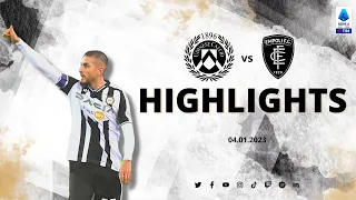 Highlights Udinese Empoli | Serie A TIM 22-21 | Pareggio alla Dacia Arena