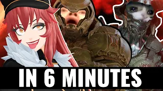 MY DOOM ETERNAL NIGHTMARE EXPERIENCE IN 6 MINUTES - (1 SHOT A MARUADER TRICK) / VTUBER