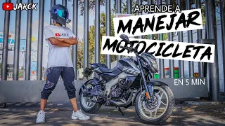 Aprende a manejar MOTO de VELOCIDADES en 5 min | JARCK