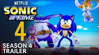 Sonic Prime Season 4 Trailer | Release Date Announcement + First Look (2024) | Confirmation News...!