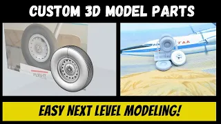 Designing 3D printed parts - Making Model Airplane Wheels