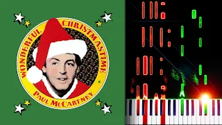 Paul McCartney - Wonderful Christmastime - Piano Tutorial