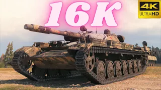 T-100 LT 💥 16K Spot Damage - World of Tanks Replays