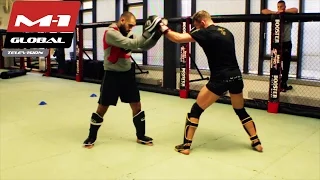 Stephan Puetz training for M-1 Challenge 63, 4th December