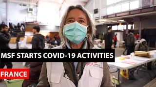 Coronavirus: MSF assists vulnerable people in Ile de France