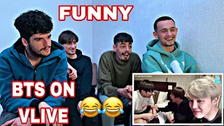 BTS BEING A MESS ON VLIVE | MTF ZONE REACTION