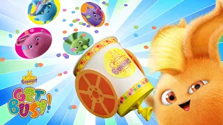 SUNNY BUNNIES - How to Make a Sunny Bunnies Cannon | GET BUSY COMPILATION | Cartoons for Children