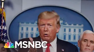 Trump Brushes Off Expedited Testing For Athletes: ‘The Story Of Life’ | Andrea Mitchell | MSNBC