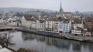 Zurich, Switzerland walking tour | Lindenhof | Zurich Lake | Zurich HB