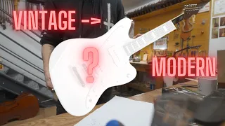 Moderniser une guitare vintage - Harley Benton JA60CC