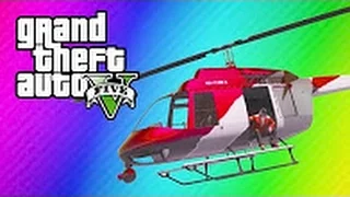 Vanoss Gaming | GTA 5 Online | Funny Moments -  Helicopter Windmill, Sailboats...