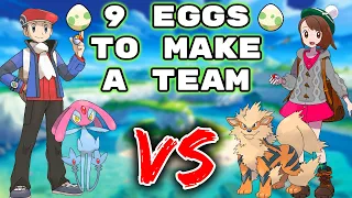 We Have 9 RANDOM EGGS To Make A Team of POKEMON. Then We FIGHT! - Pokémon Sword and Shield