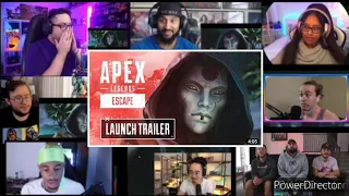 Apex Legends Escape Launch Trailer Reaction Mashup