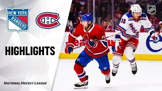 Монреаль - Рейнджерс / NHL Highlights | Rangers @ Canadiens 11/23/19