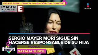 Natália Subtil habló de su relación con Sergio Mayer por su hija