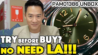 S&J《WATCH》My first PANERAI Radiomir Quaranta PAM01386 UNBOX：TRY before BUY to avoid any surprises!