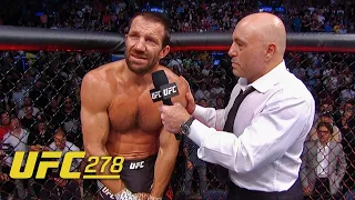 Luke Rockhold gets emotional announcing retirement at UFC 278 | ESPN MMA