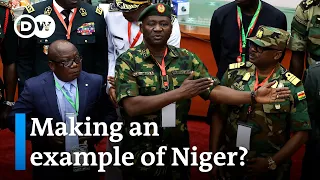 ECOWAS leaders finalize plan for potential military intervention in Niger  | DW News