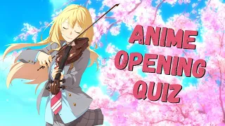 GUESS THE ANIME OPENING QUIZ [EASY - HARD] | 35+ 2018 ANIME OPENINGS