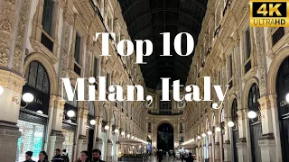 Top 10 Must-Do’s in Milan, Italy in 2023 (4K)