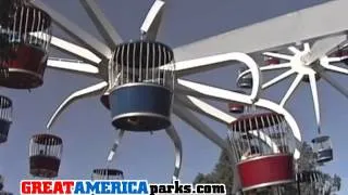 Sky Whirl / Triple Wheel off-ride scenes, Santa Clara 1995