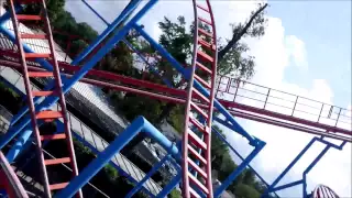 Waldameer: Steel Dragon / On Ride POV / July 14, 2015