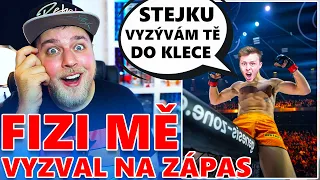 FIZI MĚ VYZVAL NA ZÁPAS V KLECI