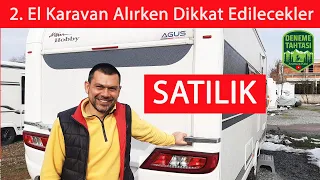 SATILIK Hobby Çekme Karavan Excellent 495 WFB | 2. El Karavan Alırken Dikkat Edilecekler