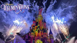 [4K-BEST VIEW] Disney Illuminations 2021 - Opening Night | Disneyland Paris