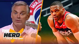 Russell Westbrook's level of play isn't sustainable, talks LeBron's sprain — Colin | NBA | THE HERD