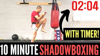 10 MINUTE SHADOWBOXING FULL BODY WORKOUT