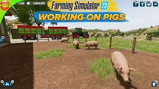 First Look Pigs and Their Farm | Farming Simulator 23 Amberstone fs23