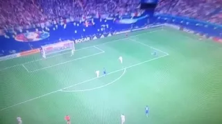 Graziano Pellè Amazing Goal Italy vs Spain 2 0 Euro 2016.