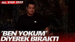 Survivor'da büyük şok! 'Ben yokum' diyerek bıraktı | Survivor All Star 2022