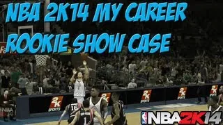 NBA 2K14 My Career Athletic Point Guard - The Rookie Showcase - Crazy Block | My Career Gameplay