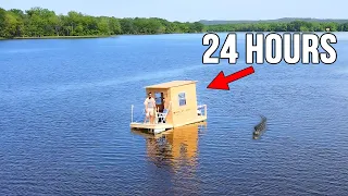 Surviving 24 Hours On A Homemade Boat
