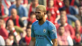 PES 2019 PC Realistic Broadcasting Camera Gameplay (Liverpool vs Man. City) 60 fps