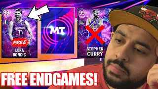 2K RUINED MYTEAM! FREE ENDGAME LUKA AND FREE ENDGAMES BUT ENDGAME STEPH CURRY FORGOTTEN! NBA 2K22