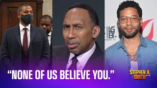 “None of us believe you.” Stephen A. Smith issues a message to Jussie Smollett